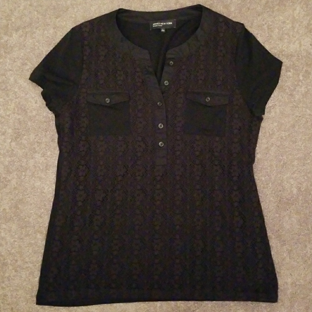 Jones New York Henley top